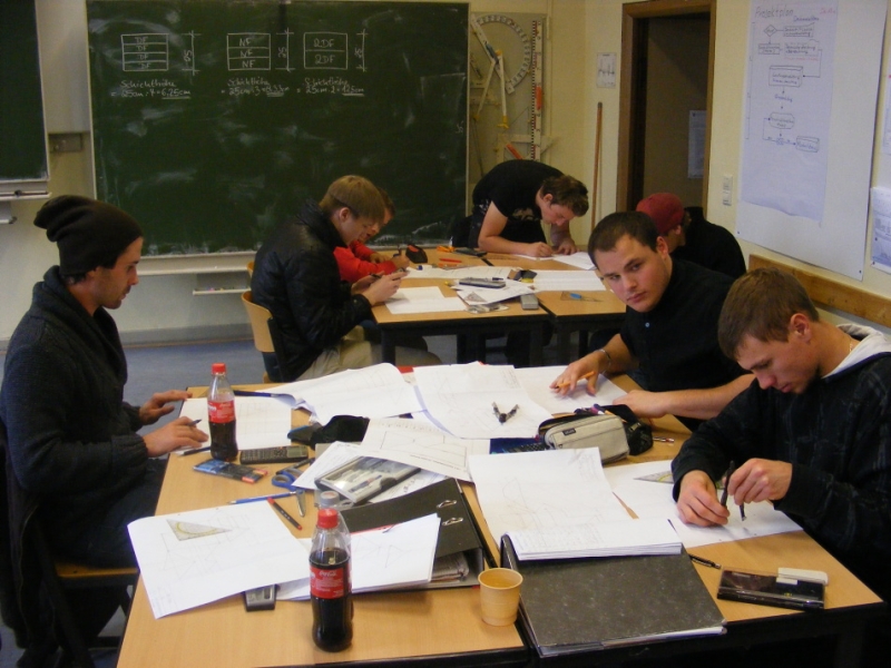 Da 13c -2.Block 2013- Dachmodellbau