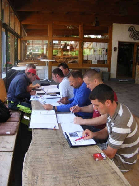 Feldübung in Mimbach 2013