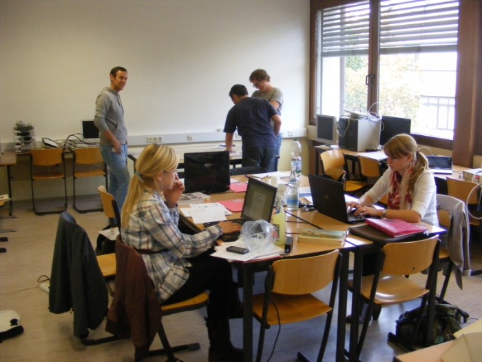 Bilder aus dem vertiefenden Praktikum 2012-2