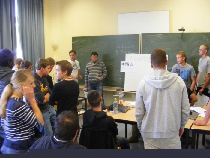 Bilder aus dem vertiefenden Praktikum 2012-2