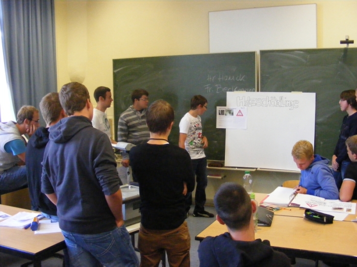 Bilder aus dem vertiefenden Praktikum 2012-2